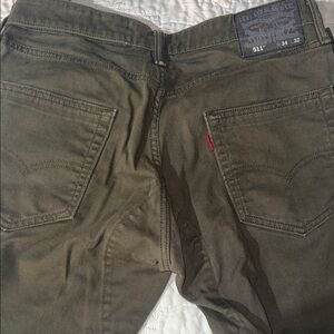 Levi's Khaki Denim Pants